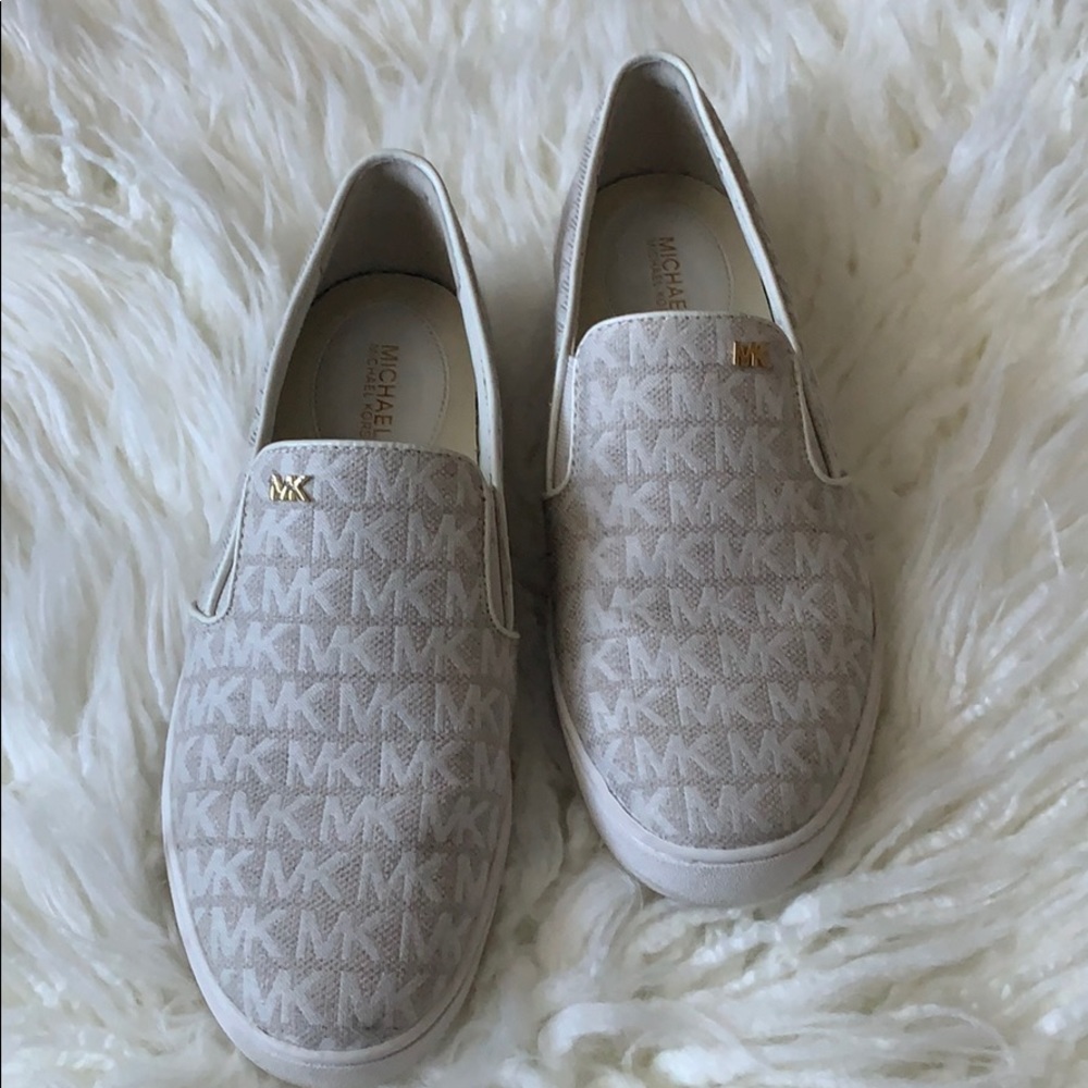 Michael Kors Signature Logo Keaton Slipon Sneaker